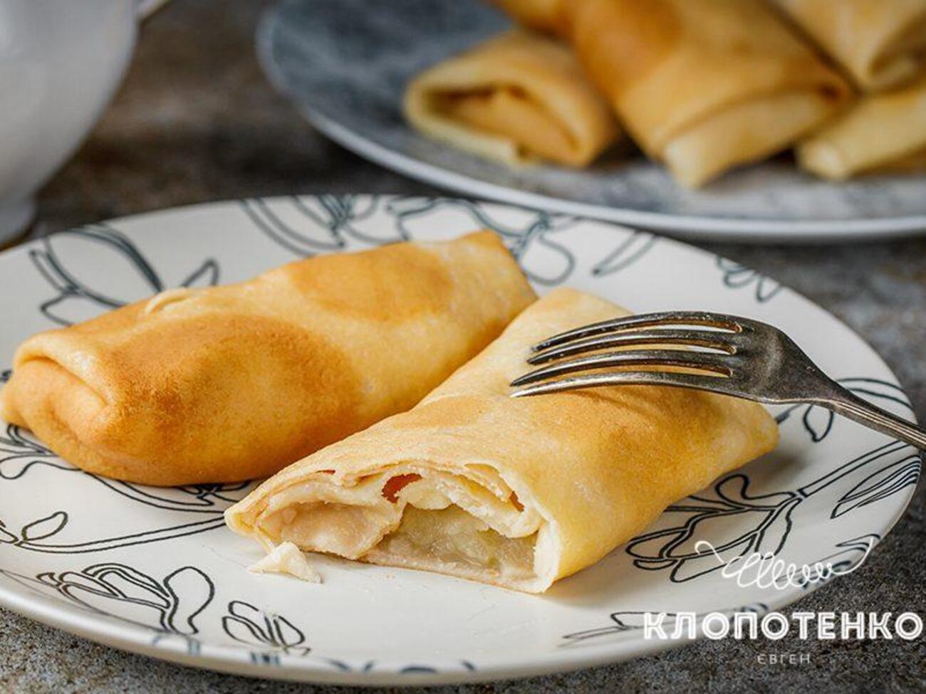 Налистники подаются горячими