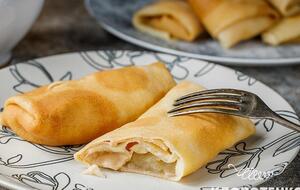 Налистники подаются горячими