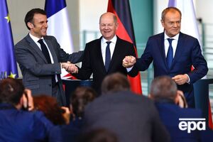 Макрон, Шольц и Туск встретились 15 марта в Берлине
