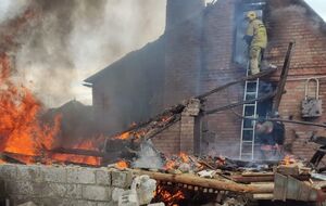 В Никопольском районе обстрелами повреждено более 30 частных домов