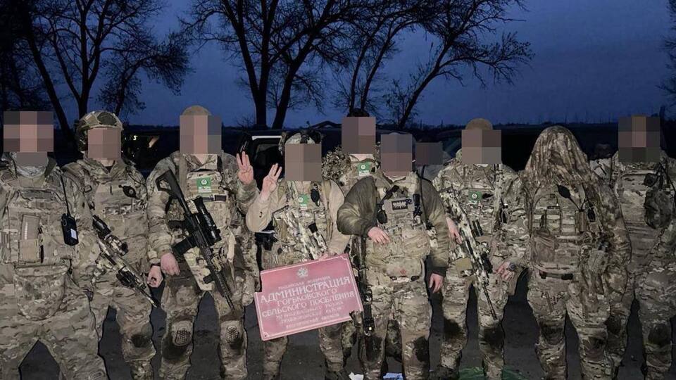 "Сибирский батальон" сообщил, что вместе с добровольцами Чеченской республики Ичкерия зашли в населенный пункт Горьковский