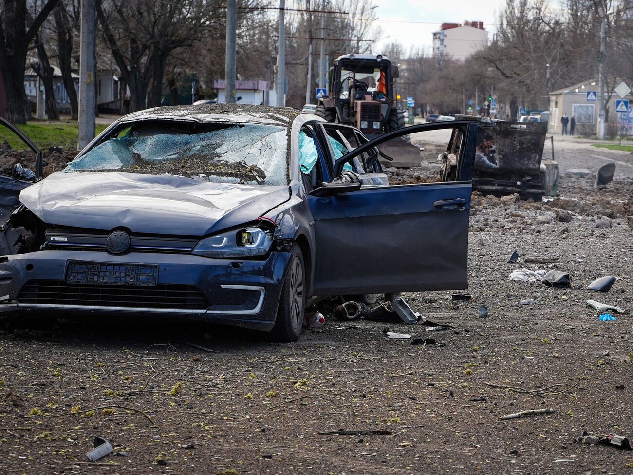 Оккупанты атаковали Николаев около 14.00 17 марта