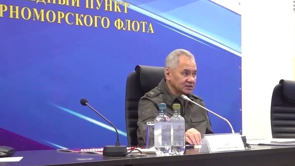 Шойгу считает, что корабли должны быть готовы к противодействию морским дронам