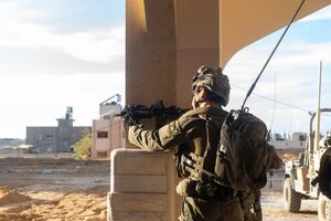 ЦАХАЛ опубликовал кадры боев на территории госпиталя.