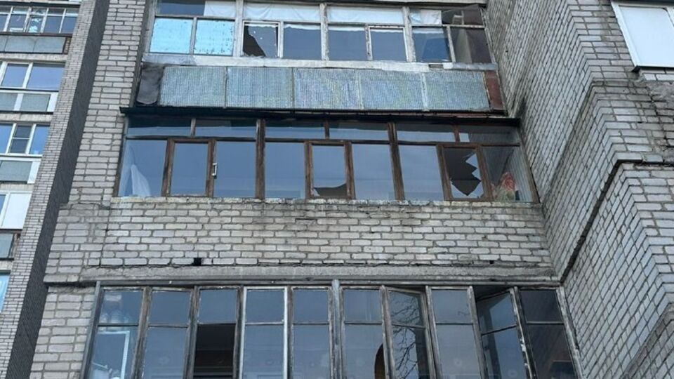 Уламки нібито збитого БПЛА впали на житлові будинки