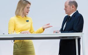 Каллас провела зустріч із Шольцом у Берліні 19 березня