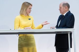Каллас провела зустріч із Шольцом у Берліні 19 березня