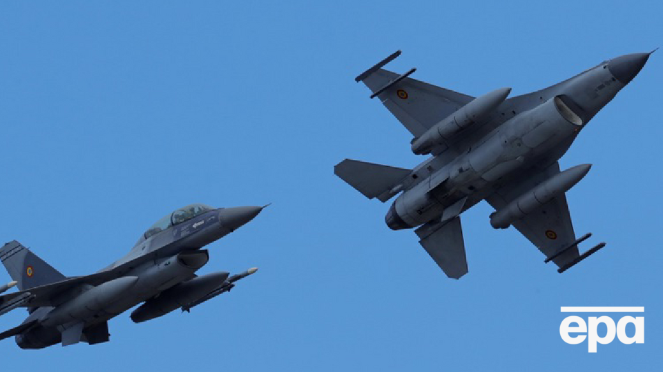 В Дании F-16 совершают вылеты под управлением украинских пилотов