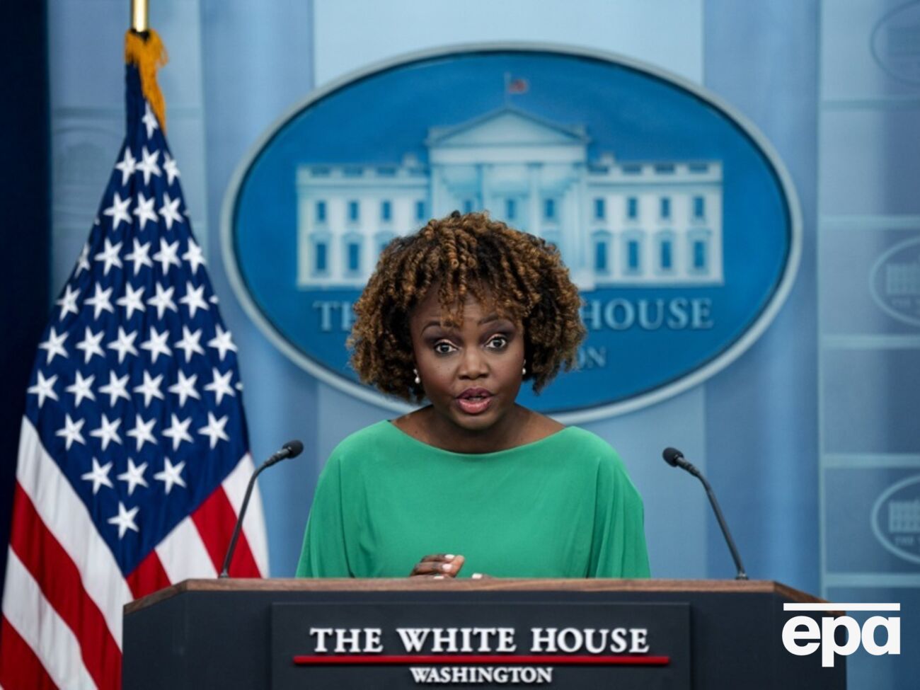 Украина "теряет позиции на поле боя" из-за бездействия Конгресса, отметила Жан-Пьер