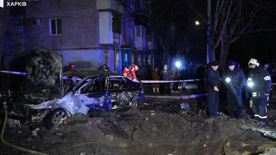 Вибух у Харкові стався одразу після опівночі