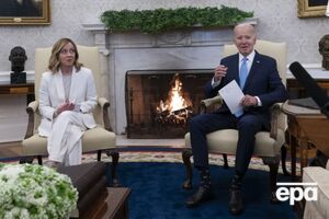 Мелоні приїхала до США на зустріч із Байденом