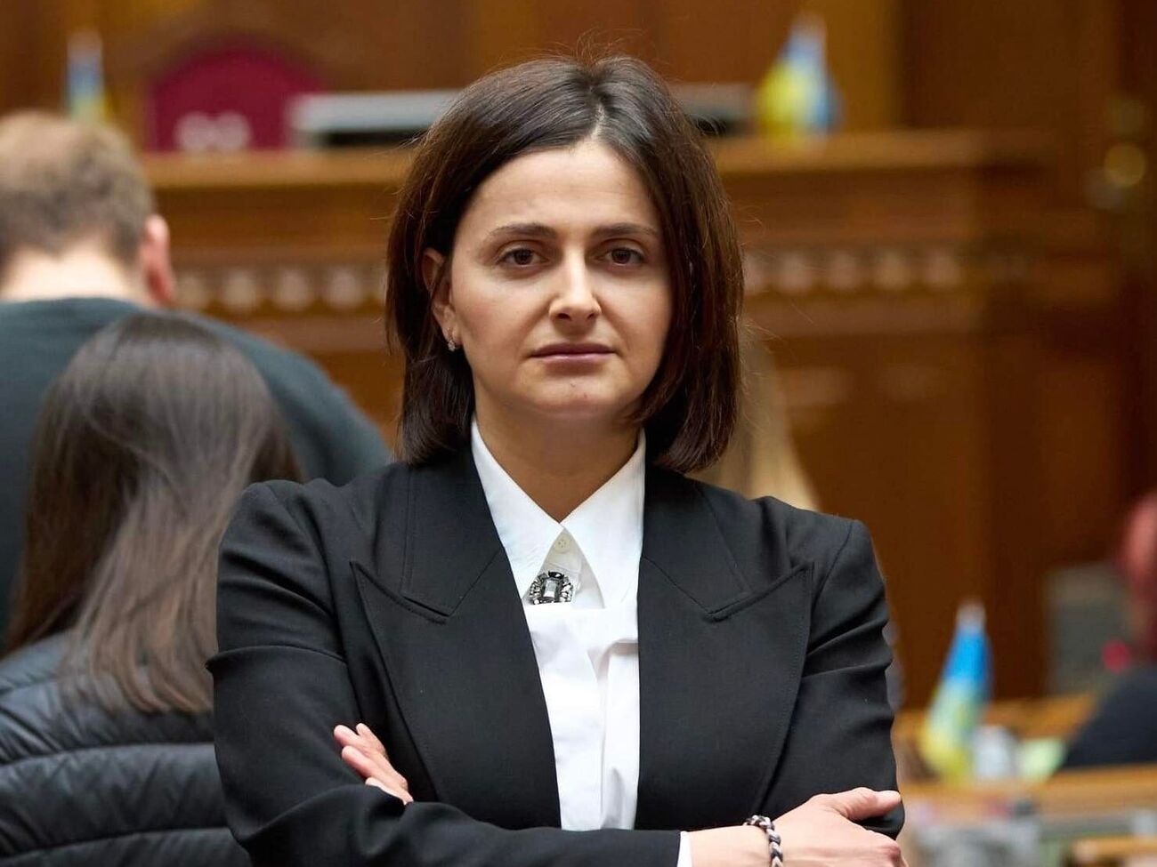 Ольга Василевская-Смаглюк: Он настолько возбужден, что, используя риторику ниже плинтуса, оскорбляет народных избранников