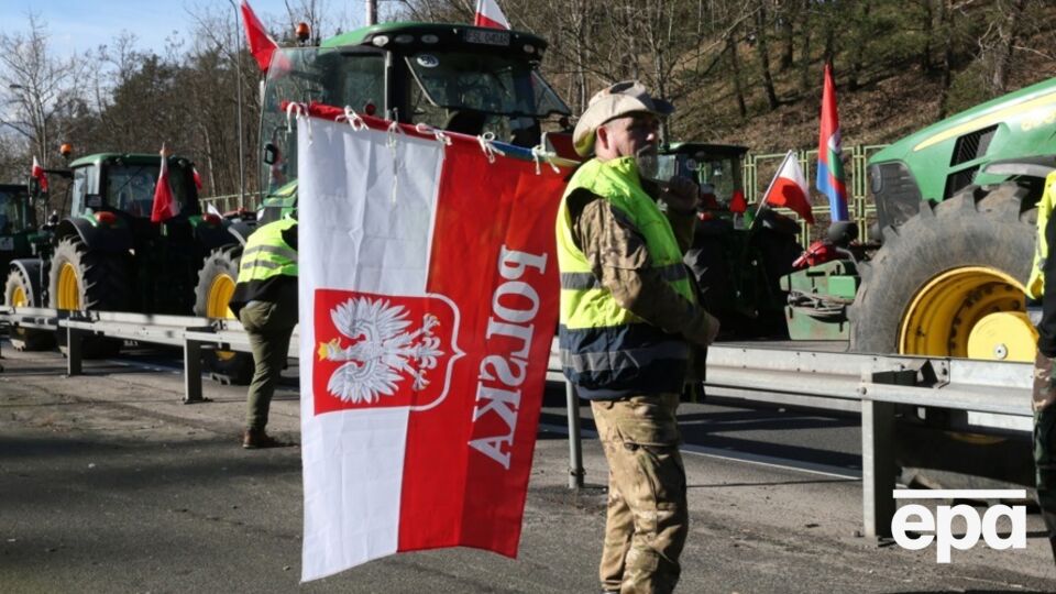 Поляки блокируют разные участки границы с Украиной с ноября 2023 года