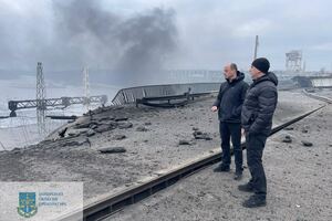 Днепровская ГЭС получила серьезные повреждения в результате атаки восемью ракетами