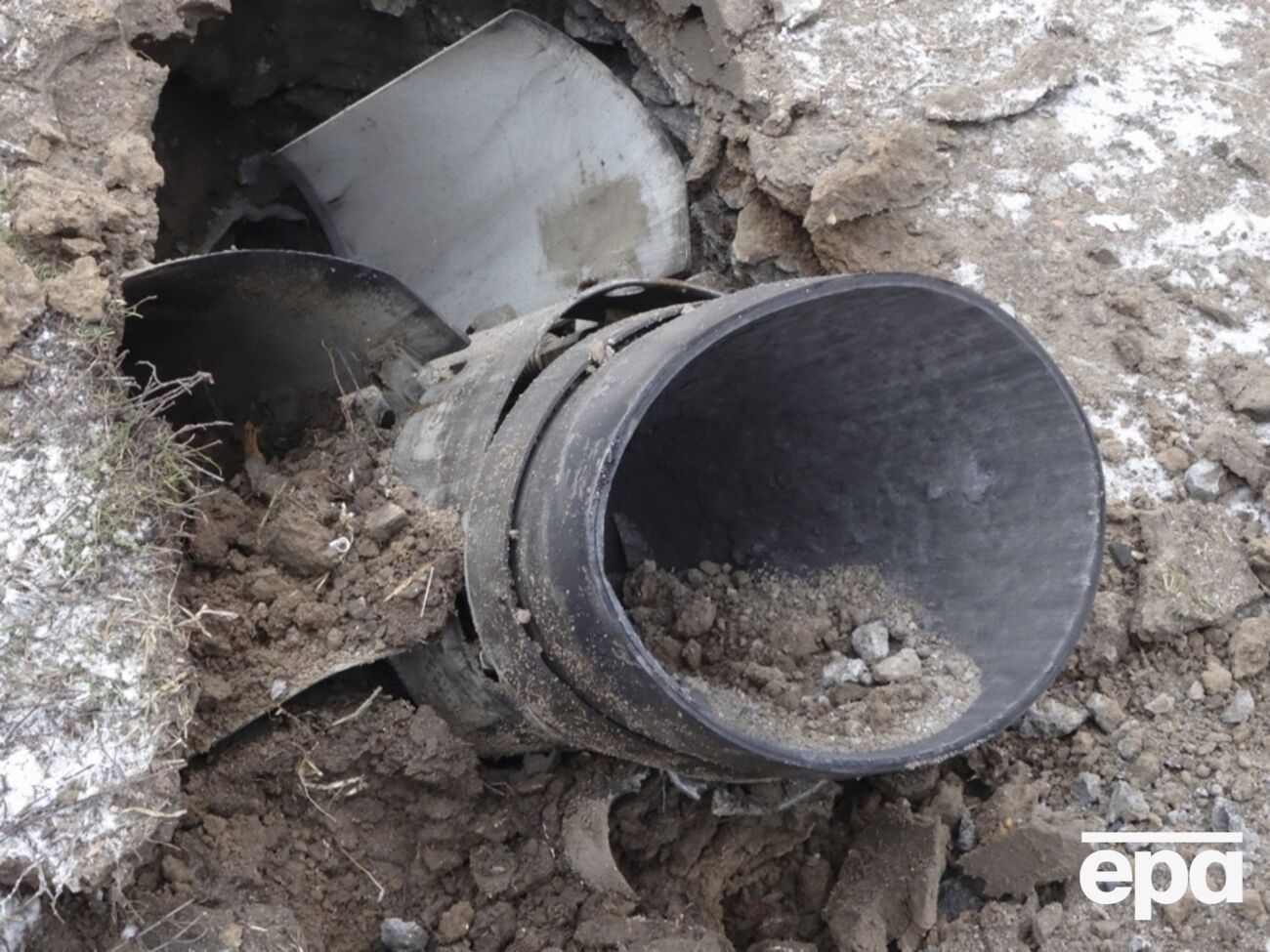 В Урзуфе упала ракета