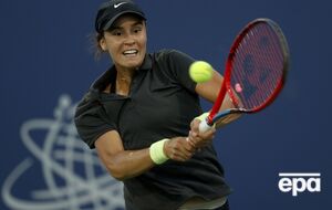 Калініна (на знімку) вперше в кар'єрі зустрілася із Соболенко й обіграла її