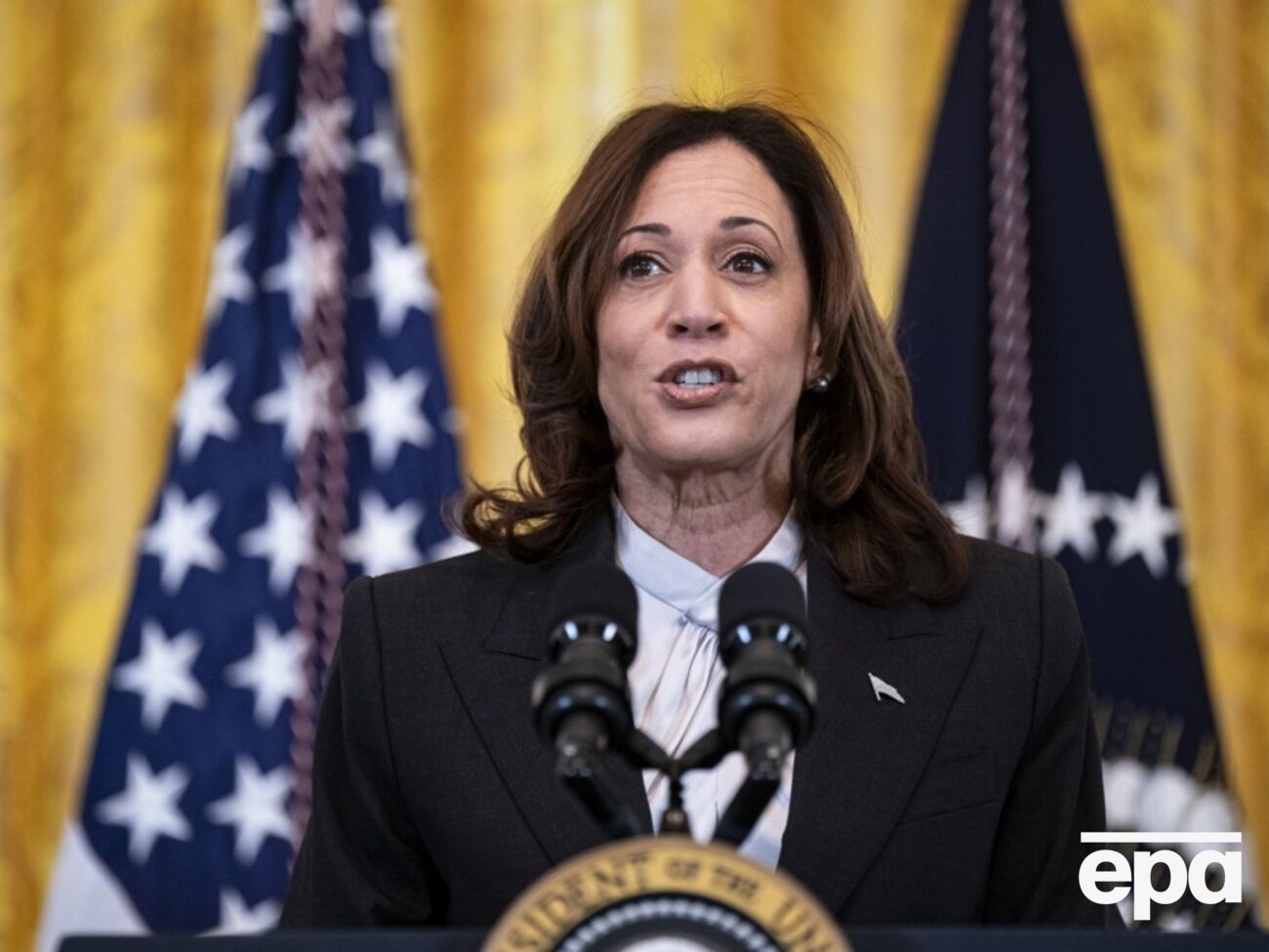 Харрис отвергла обвинения Путина в причастности Украины к атаке