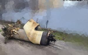 Обломок сбитой 25 марта над Киевом ракеты "Циркон" публикует издание Defense Express