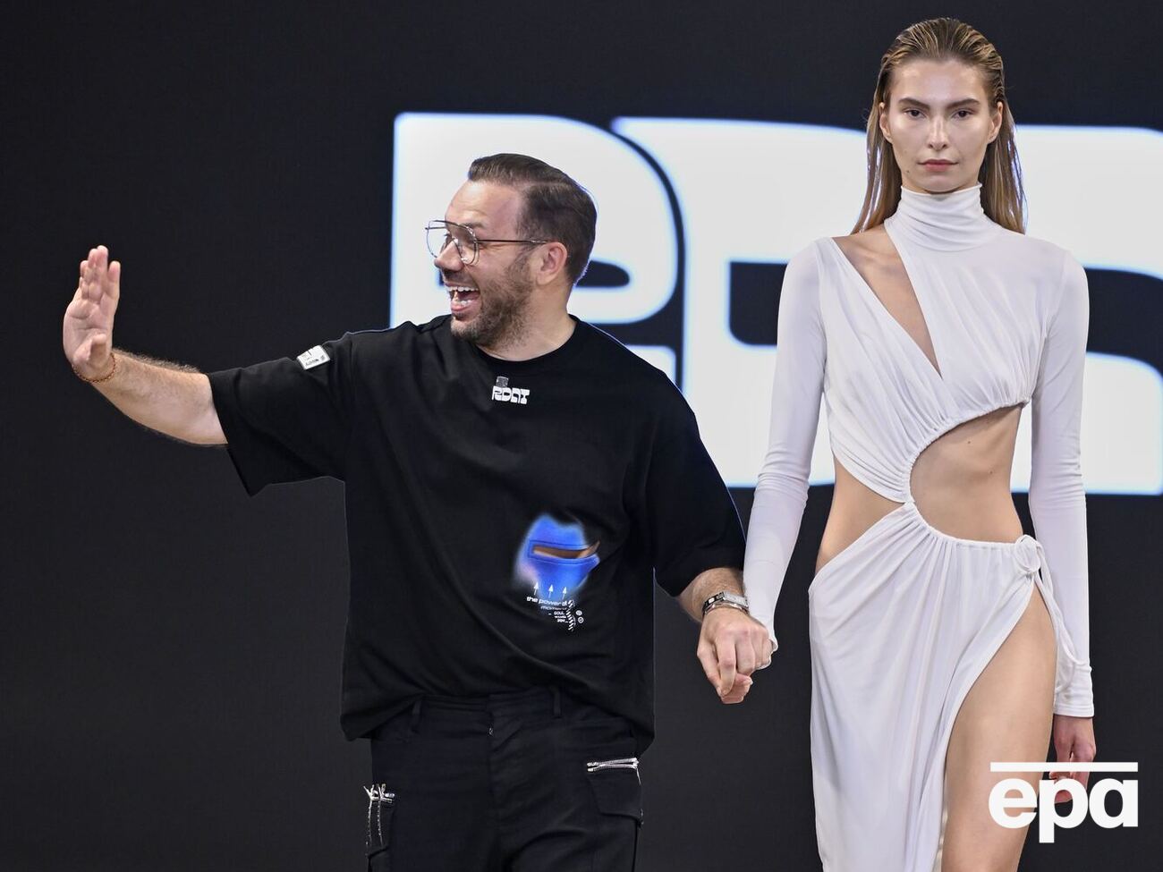 В показе Андре Тана принимали участие как украинские, так и американские модели