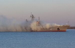 За словами Плетенчука, після втрати низки своїх великих десантних кораблів загарбники хотіли відновити розграбований "Константин Ольшанский"