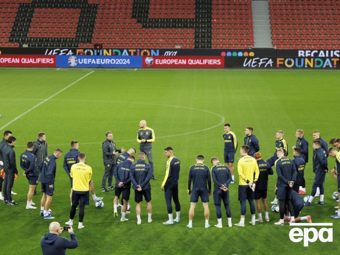 Матч, который будет номинально домашним для украинцев, пройдет сегодня в польском Вроцлаве