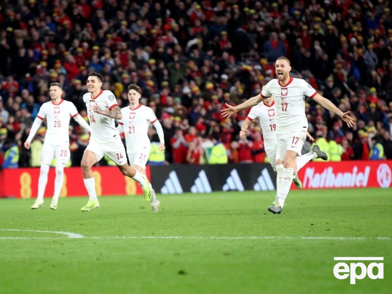 Сборная Польши в серии послематчевых пенальти выиграла у команды Уэльса