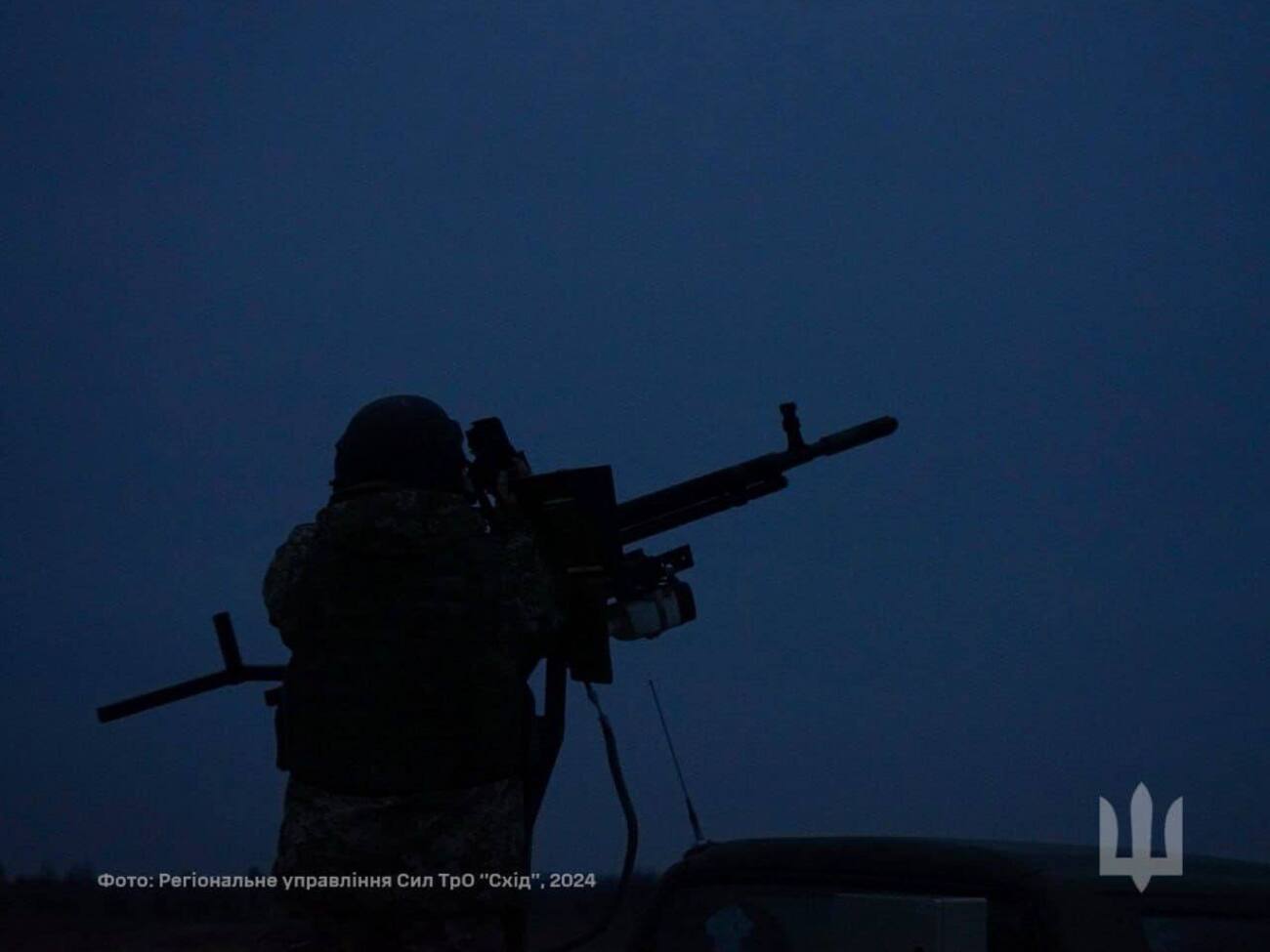 Українські військові збили ворожі дрони в Харківській, Сумській і Київській областях