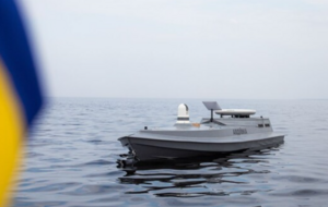 За оцінкою британської розвідки, українські надводні дрони успішно вражатимуть плавзасоби "Дніпровської флотилії", яку створюють окупанти