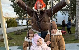 Tarabarova в апреле 2023 года в третий раз стала матерью