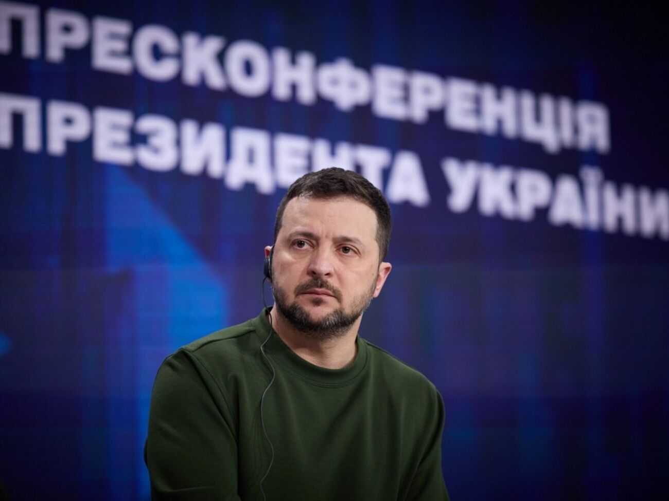 Если Украина падет, Путин разделит мир, отметил Зеленский (на фото)