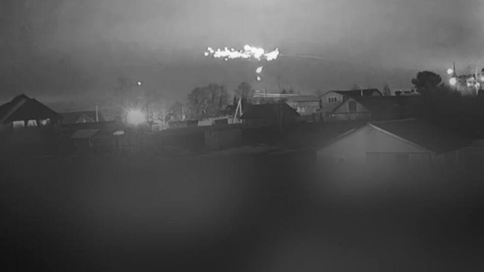 Момент збиття дрона над Фінською затокою потрапив на відео