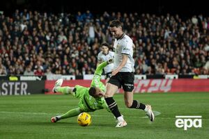 Яремчук забивает Лунину в матче "Реал" – "Валенсия"