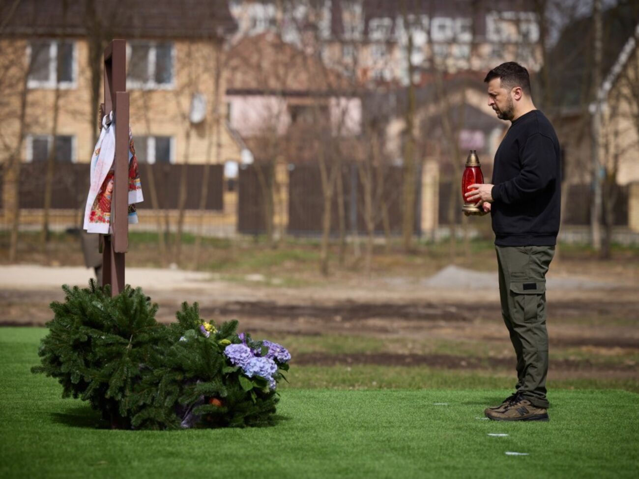 Зеленський 31 березня відвідав Бучу під Києвом