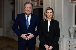 Морган: Зеленська дала одне інтерв'ю під час поїздки до Британії минулого тижня – і це мені