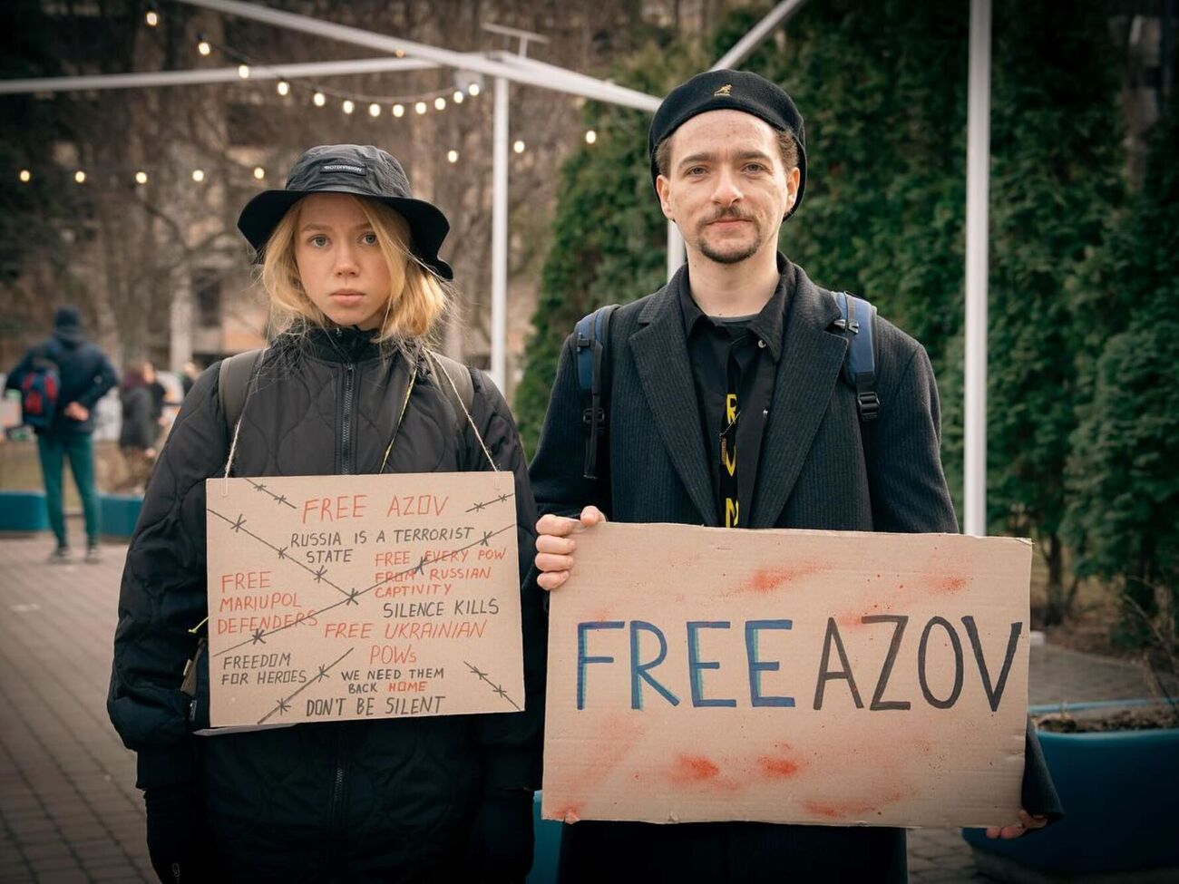 Участь в акції разом із Катериною Прокопенко взяв Василь Байдак