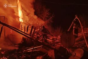 В Одесі й Харківській області рятувальники гасили пожежі після російських ударів