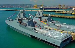 Российский корабль "Сергей Котов" был атакован морскими дронами Magura V5, подчеркнули в ГУР