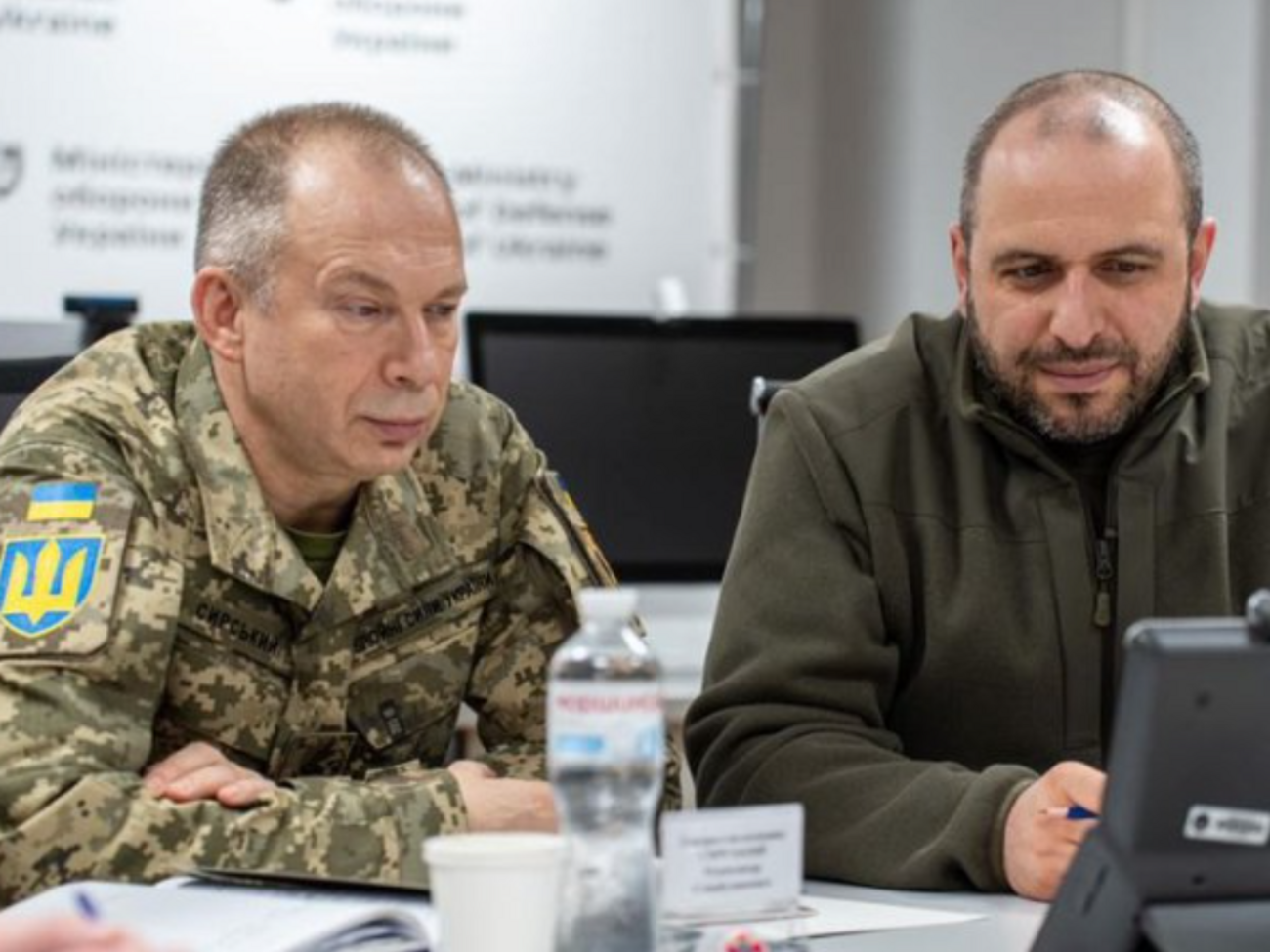 Сирський та Умєров провели переговори із главою Пентагону й міністром оборони Великобританії