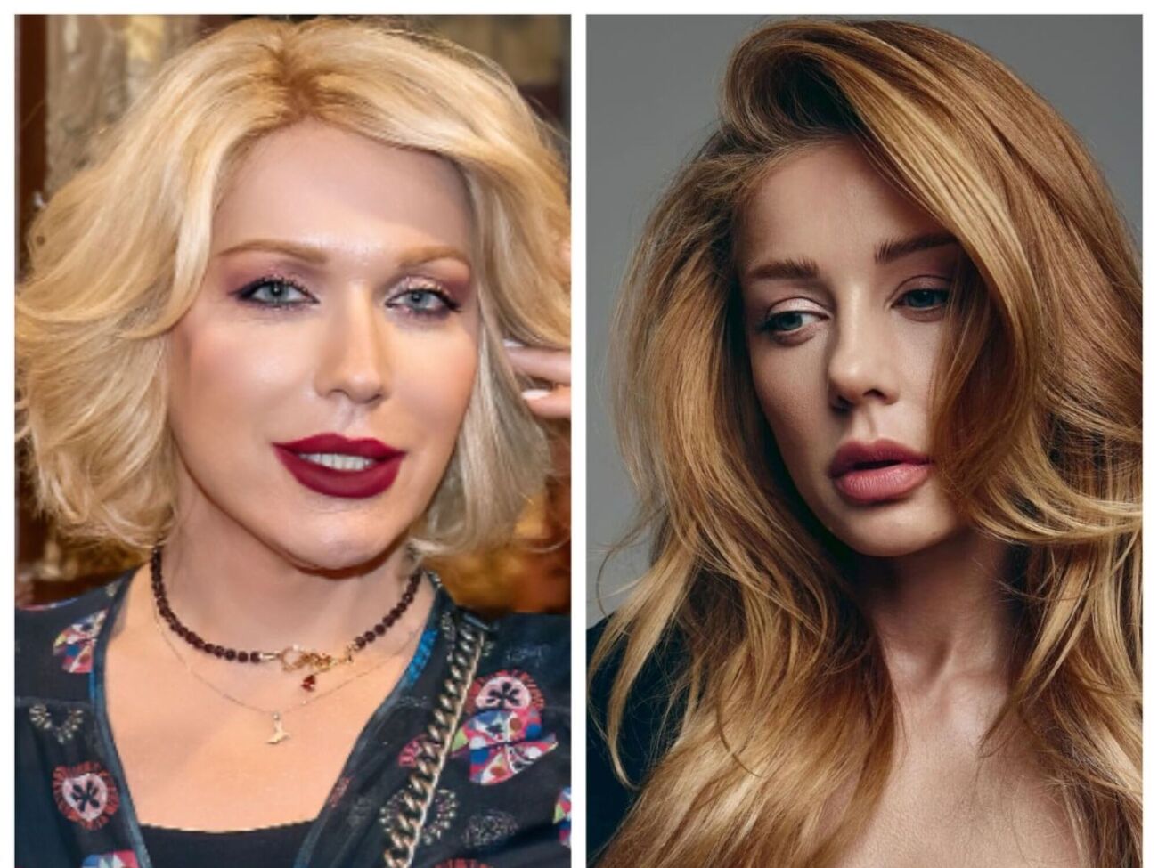 Тина Кароль (справа) на упреки Монро пока что не отреагировала