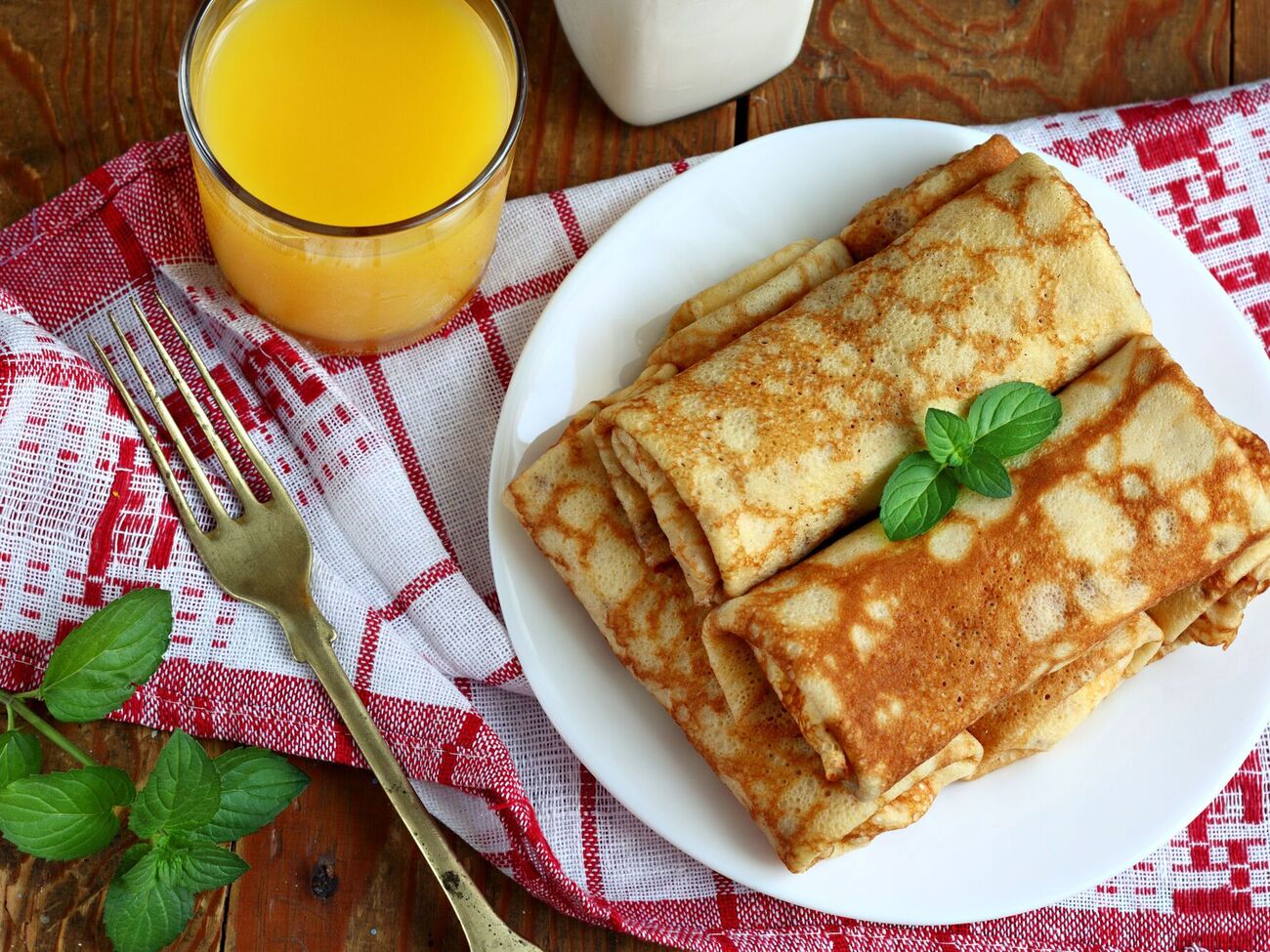 Налистники будут выглядеть по-разному, в зависимости от количества сахара