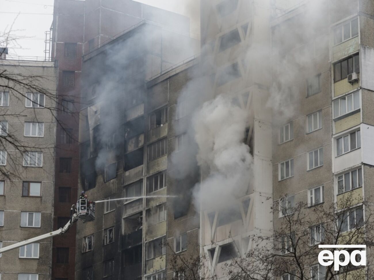 В результате атаки на Киев 7 февраля в тот же день погибли четыре человека, позже в больнице скончались еще двое