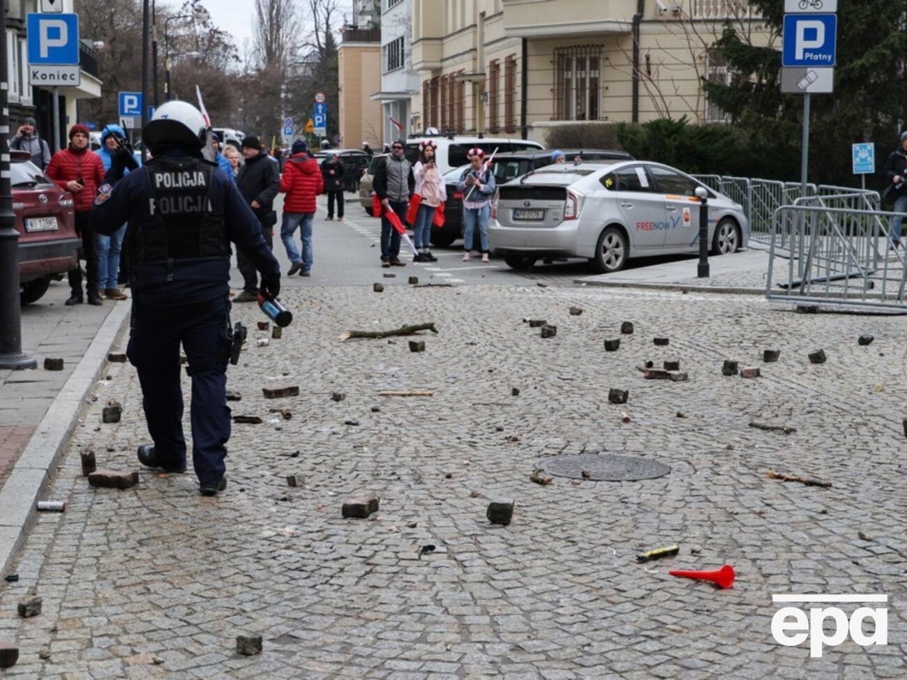 На акції протесту у столиці Польщі сталися заворушення