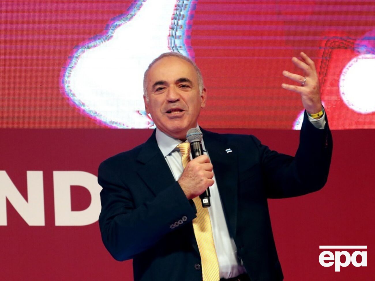 2022 року Каспарова в РФ визнали "іноагентом"