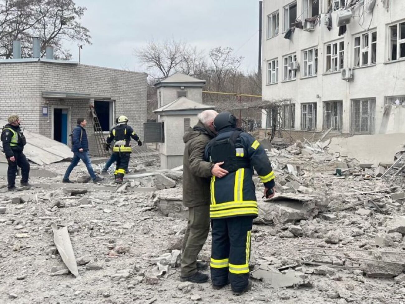 Об обстреле города оккупантами ОВА сообщила около 15.30