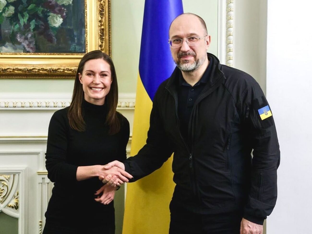 Марин во время визита в Украину встретилась со Шмыгалем