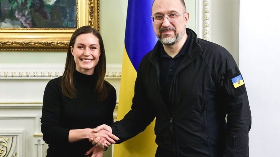 Марін під час візиту в Україну зустрілася зі Шмигалем