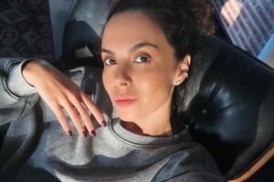 Каменських подякувала чоловіку за тюльпани