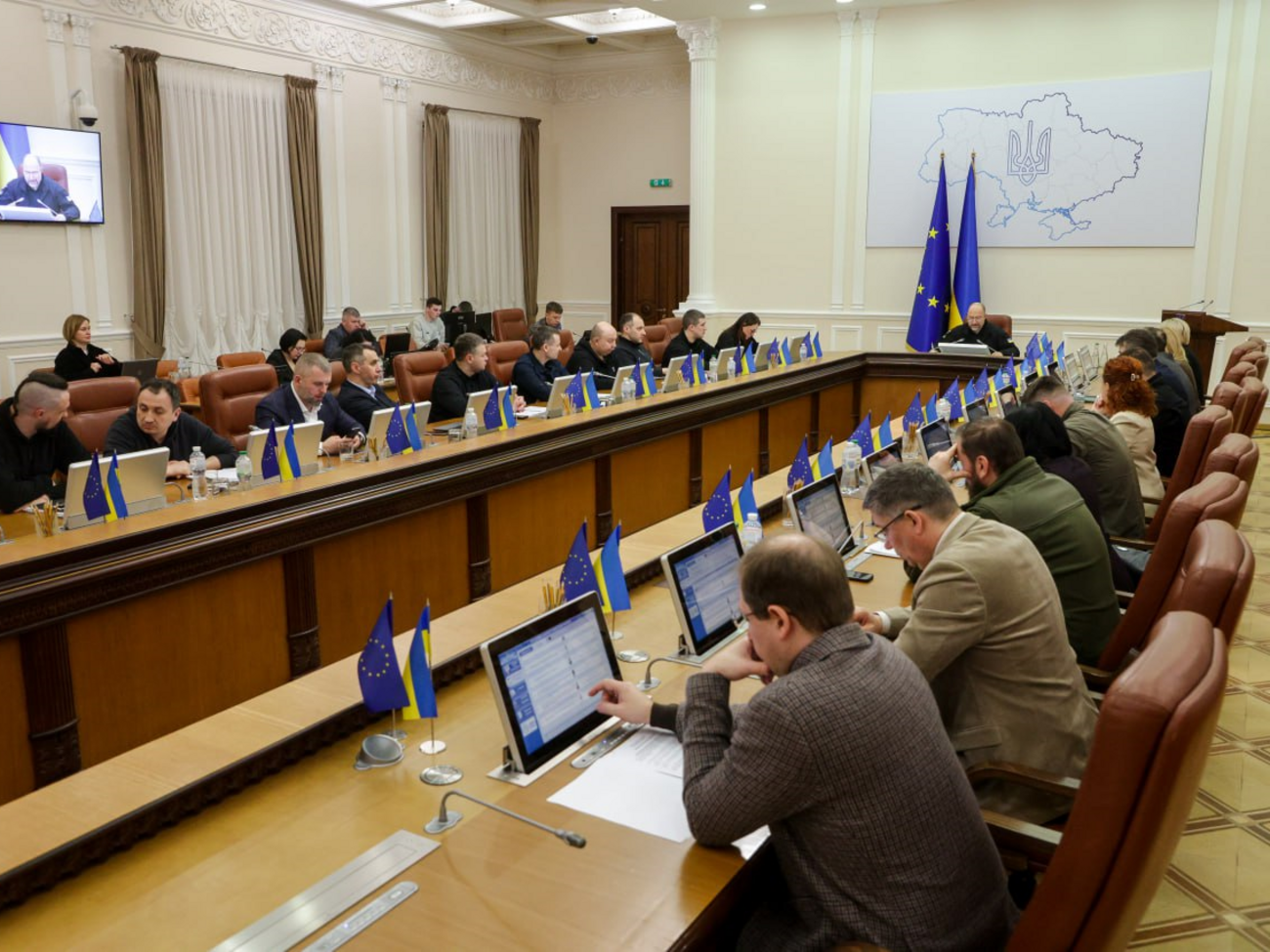 В Кабмине Украины насчитывается 19 министерств