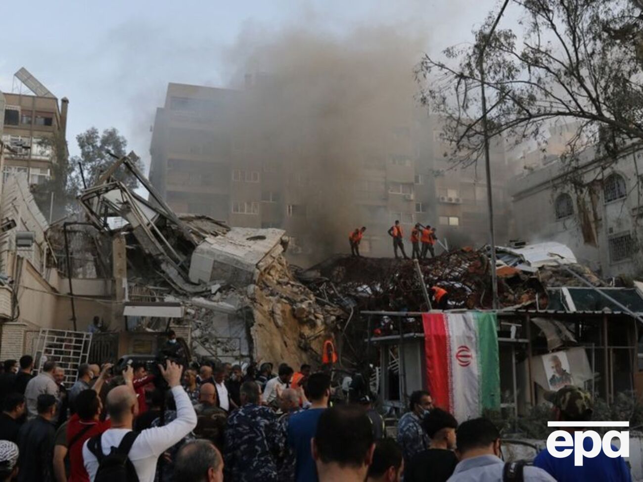 По посольству Ирана в Сирии был нанесен удар