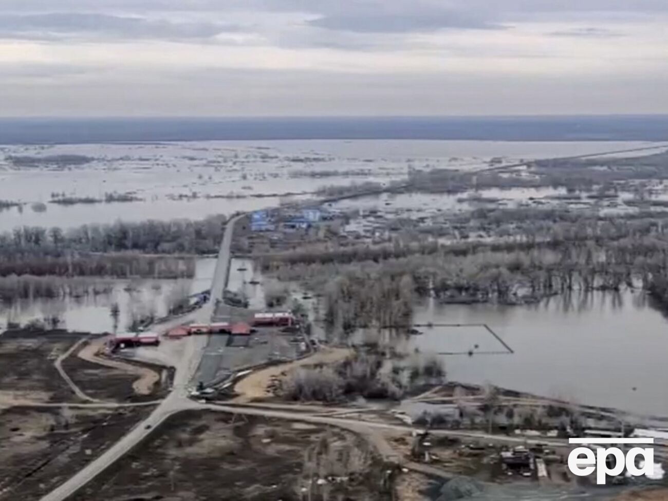 В Оренбурзькій області РФ триває повінь